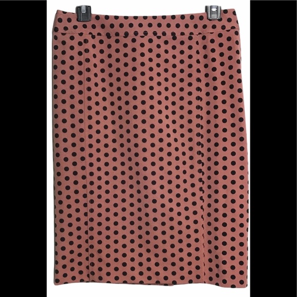 LOFT Dresses & Skirts - LOFT Polkadot career skirt 4